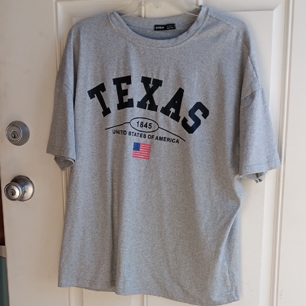 SHEIN Heather Gray T-Shirt